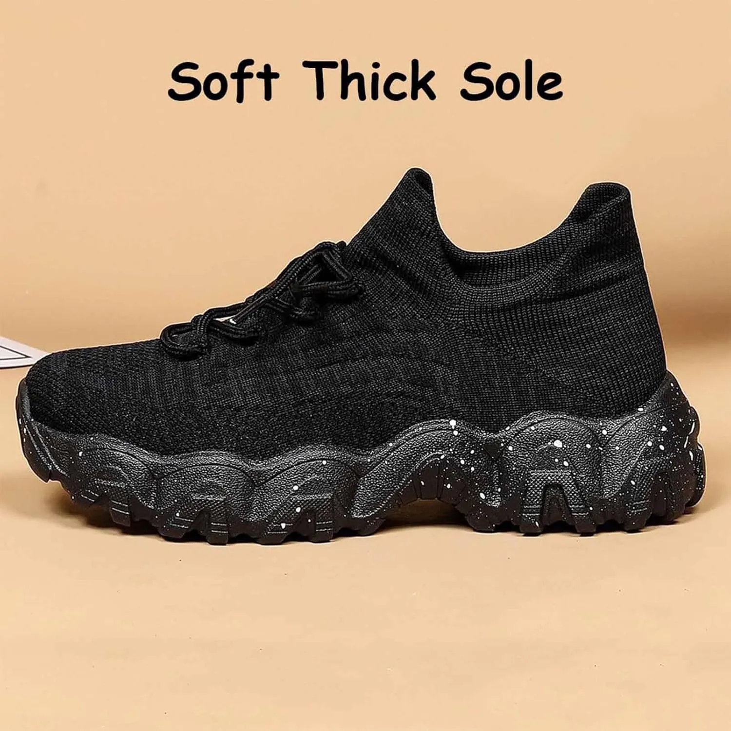 2024 Summer Lace Up Low Top Slip On Sneakers, Lightweight Mesh Running Shoes, Women's Comfortable Breathable Knitted Sneakers