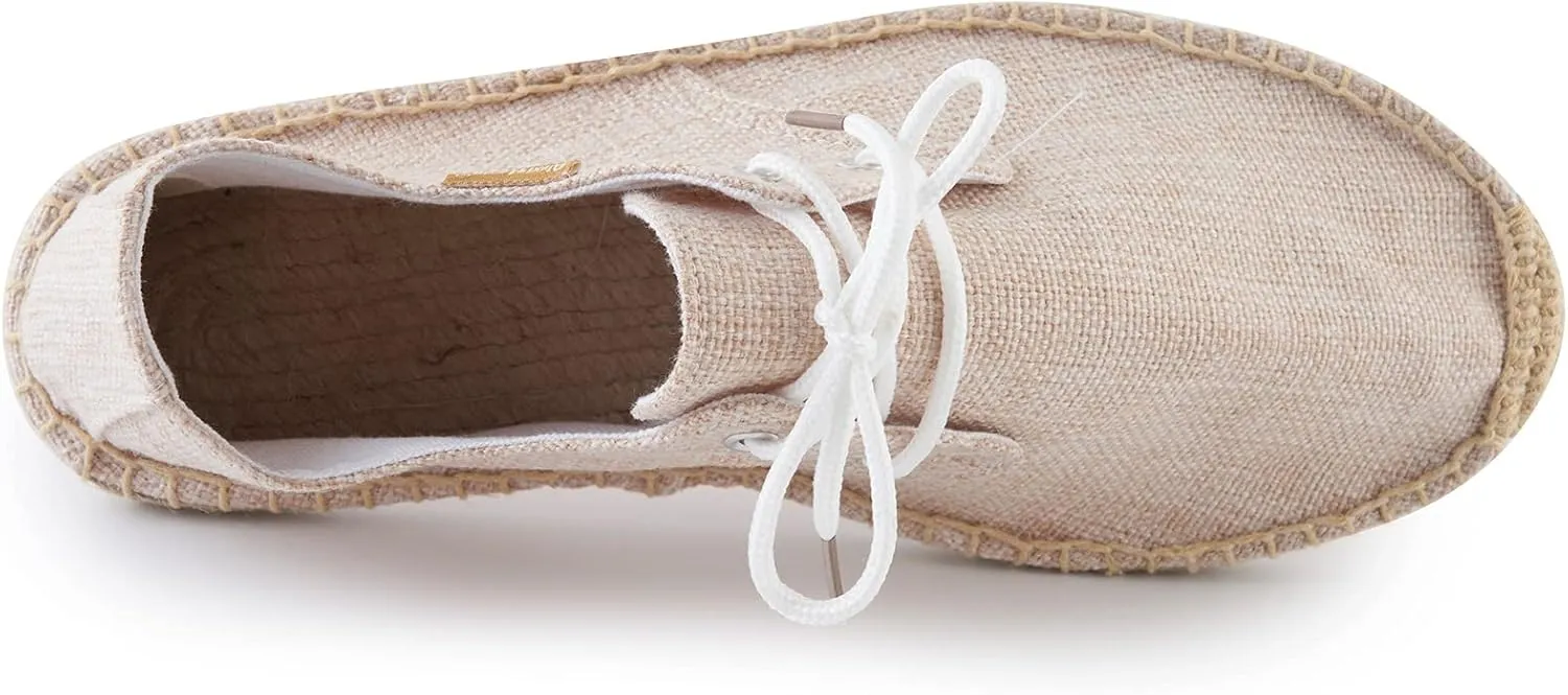 Alexis Leroy Lace Up Unisex Adults Espadrilles…