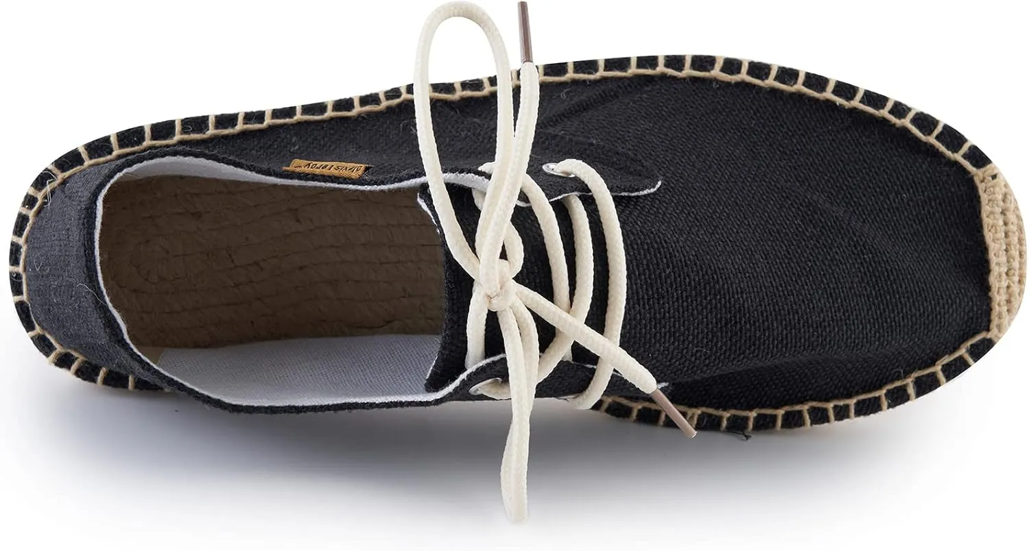 Alexis Leroy Lace Up Unisex Adults Espadrilles…