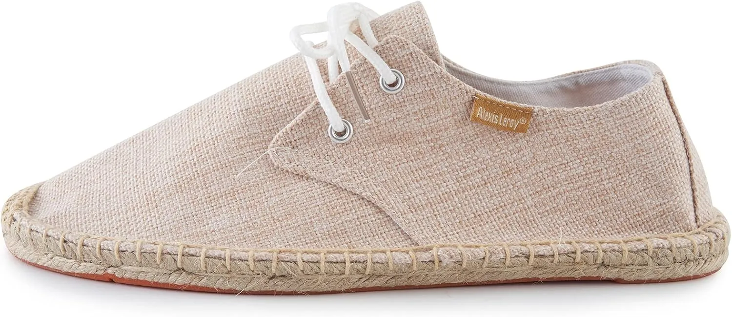 Alexis Leroy Lace Up Unisex Adults Espadrilles…