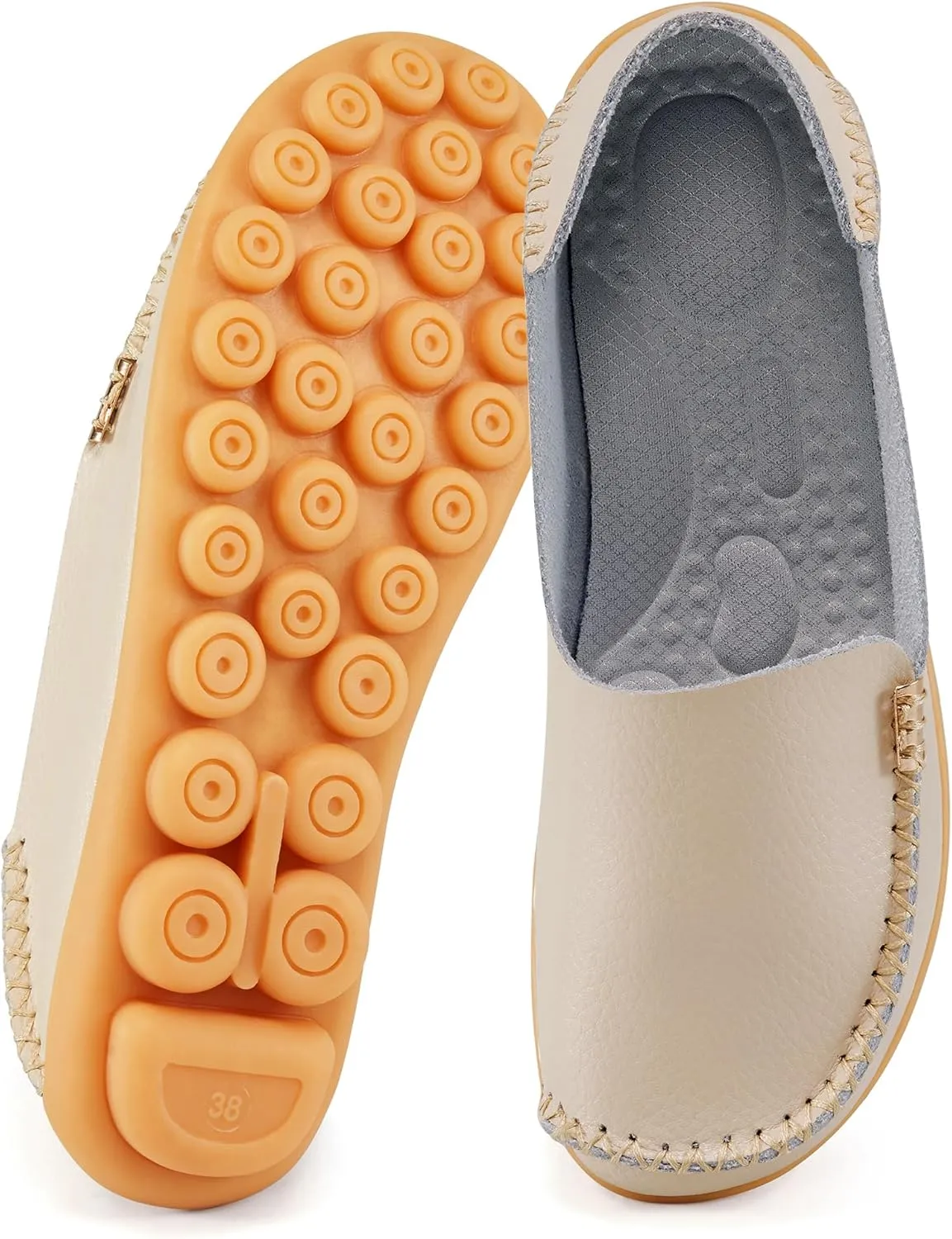 Alicegana Loafers for Women Shoes Casual: Slip on Flat Shoes Ladies Comfortable Dressy Moccasins Driving Penny Loafers