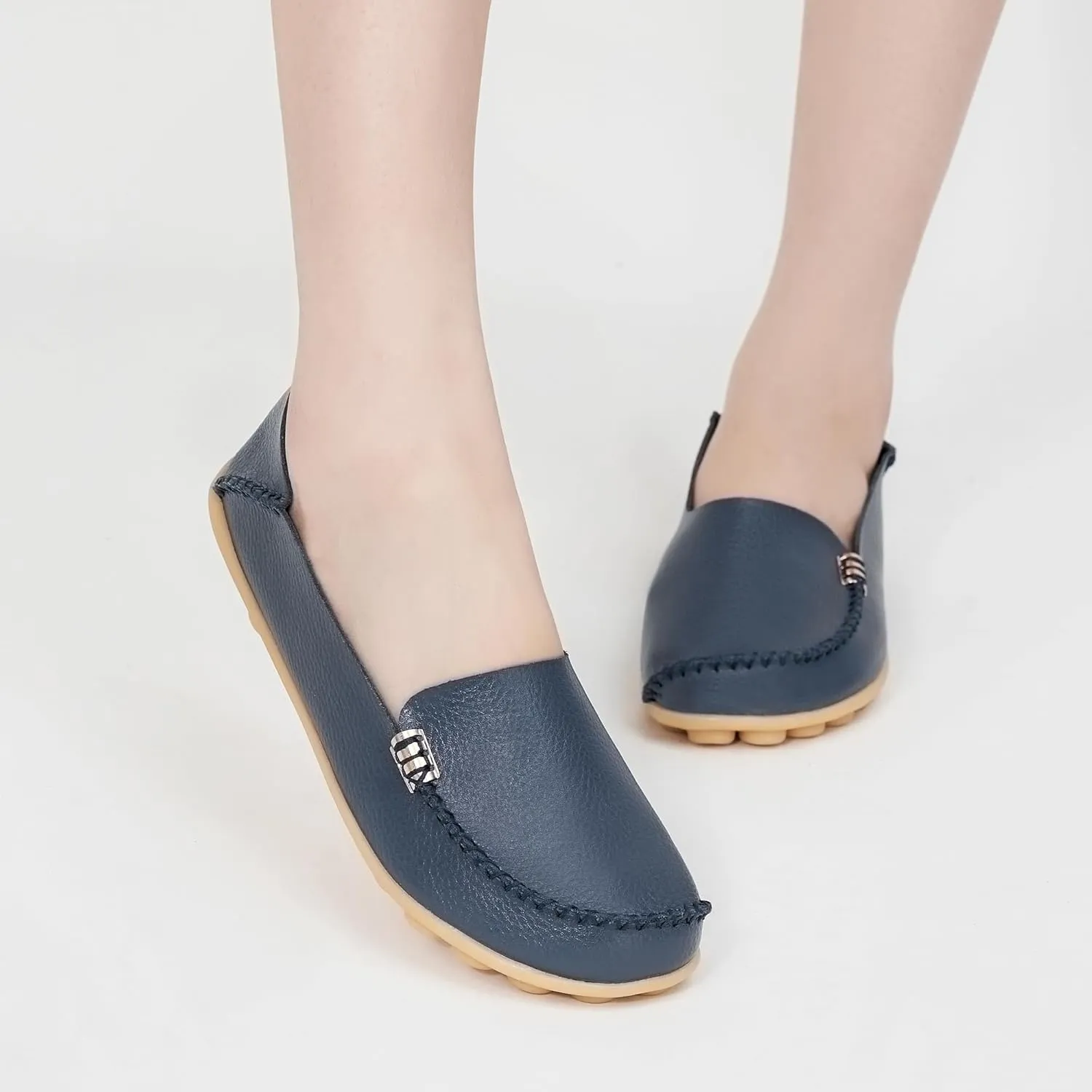Alicegana Loafers for Women Shoes Casual: Slip on Flat Shoes Ladies Comfortable Dressy Moccasins Driving Penny Loafers