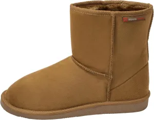 Alpine Swiss Laura Women’s Short Winter Boots Faux Suede Sherpa Lined Warm & Comfortable with Anti-Slip Sole