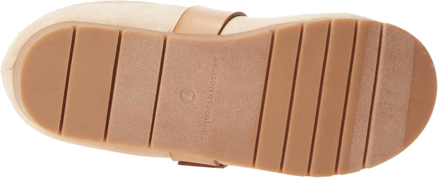 Amazon Essentials Women's Backless Shearling Memory Foam Mule