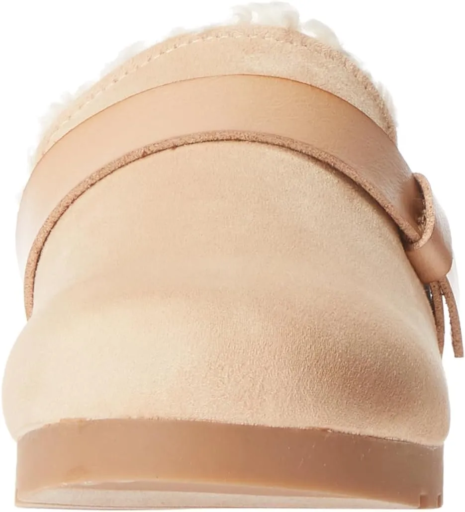 Amazon Essentials Women's Backless Shearling Memory Foam Mule