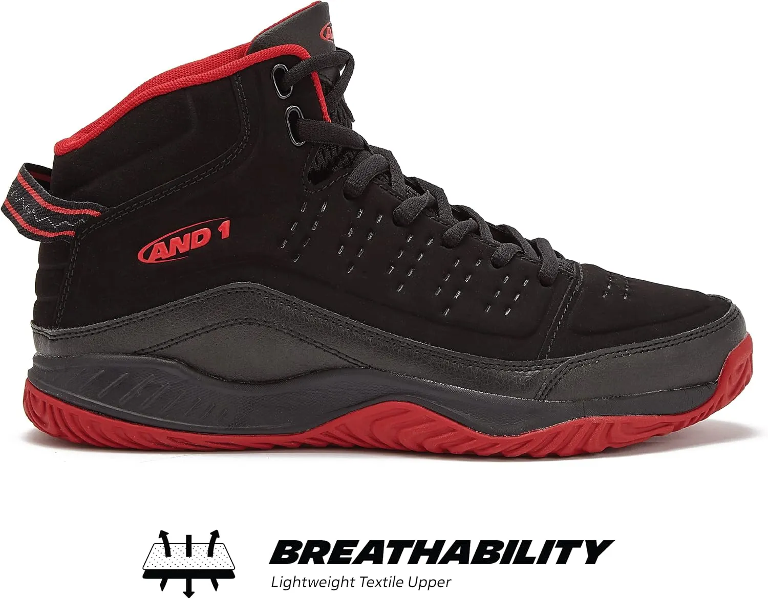 AND1 Pulse 2.0 Men’s Basketball Shoes, Indoor or Outdoor, Street or Court