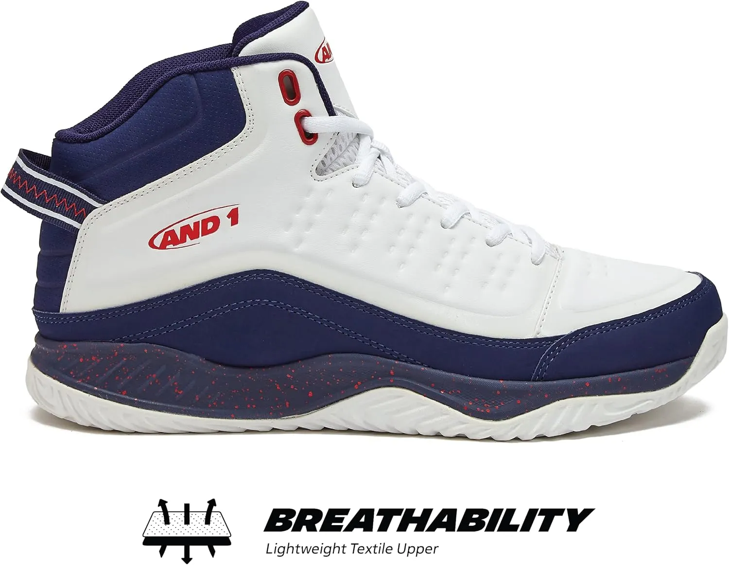 AND1 Pulse 2.0 Men’s Basketball Shoes, Indoor or Outdoor, Street or Court
