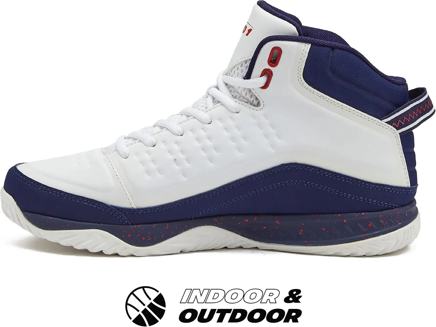 AND1 Pulse 2.0 Men’s Basketball Shoes, Indoor or Outdoor, Street or Court