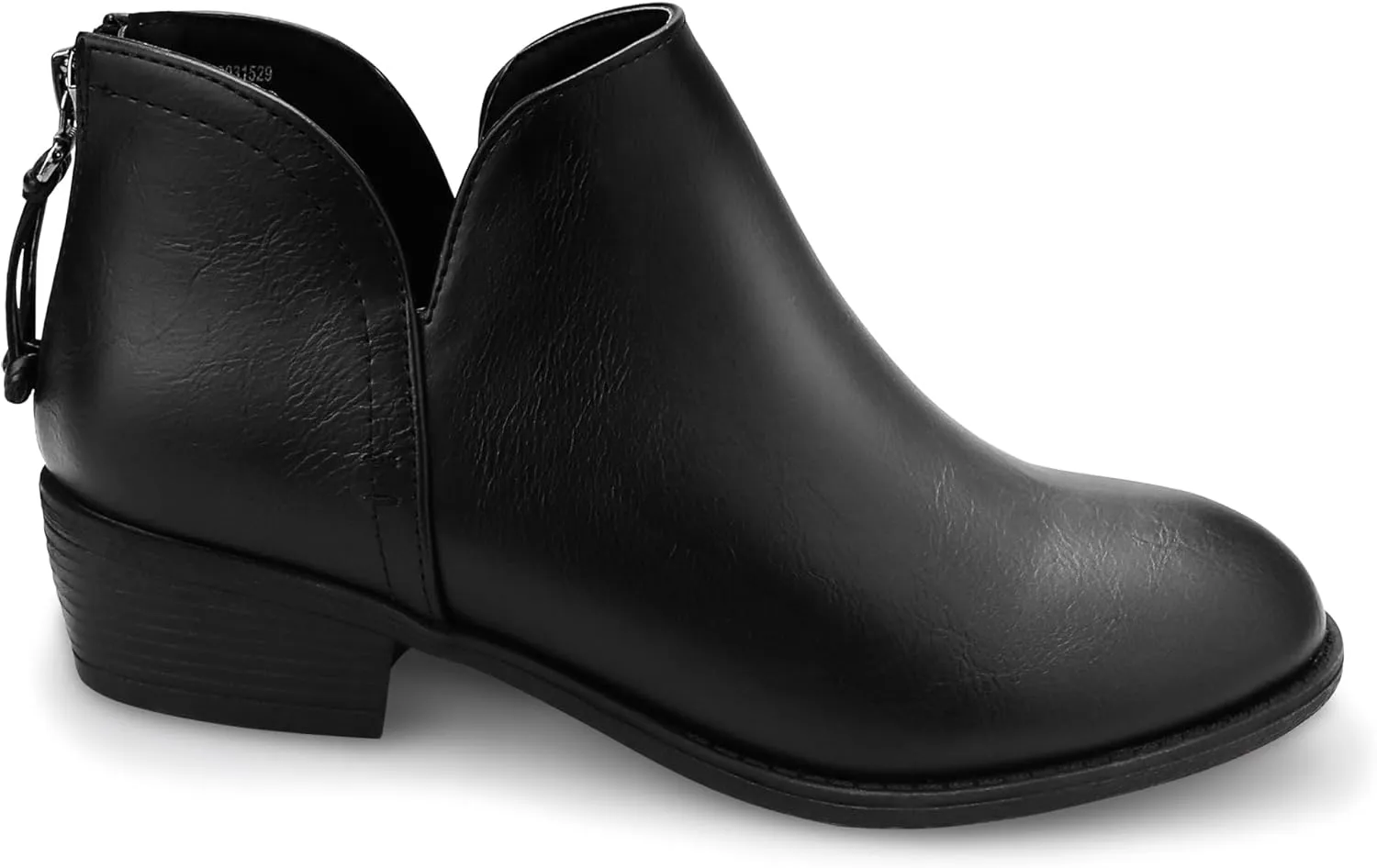 Ankle Boots for Women.Women's Low Heeled Booties.Fashion Thick Heel Design