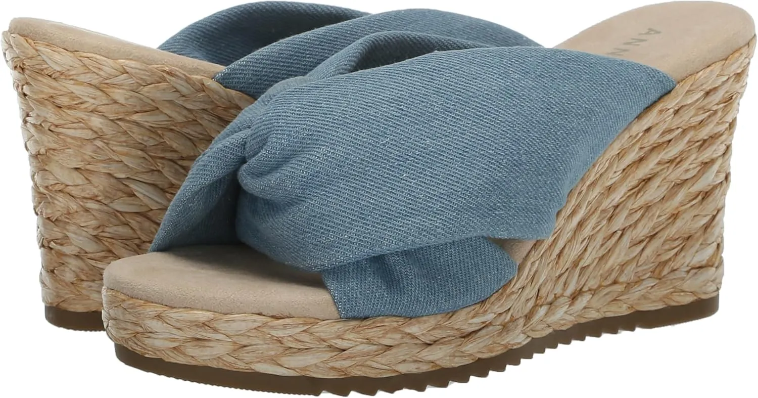 Anne Klein Womens Winnie Espadrilles