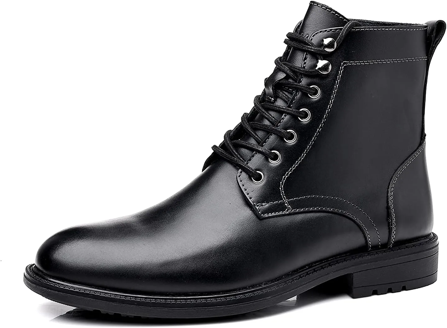 Arkbird Men's Motocycle Combat Boots, Comfortable Stylish Lace Up Fashion Casual Boot For Men