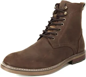 Arkbird Men's Motocycle Combat Boots, Comfortable Stylish Lace Up Fashion Casual Boot For Men