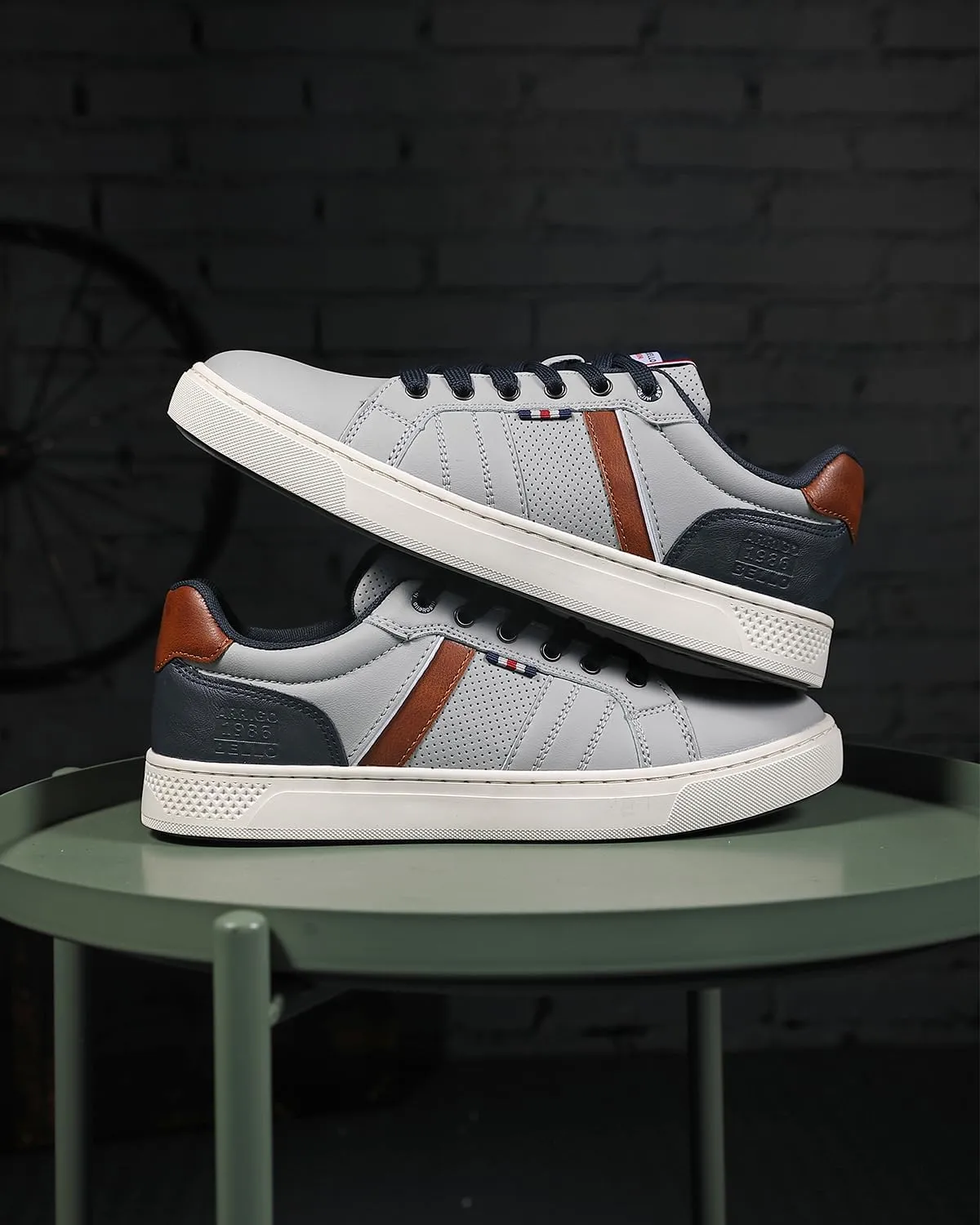 ASTERO Shoes for Men Casual Stylish Sneakers Dress Non-Slip Low Top Walking Shoes