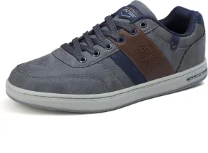 ASTERO Shoes for Men Casual Stylish Sneakers Dress Non-Slip Low Top Walking Shoes
