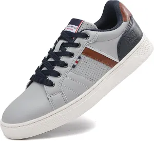 ASTERO Shoes for Men Casual Stylish Sneakers Dress Non-Slip Low Top Walking Shoes