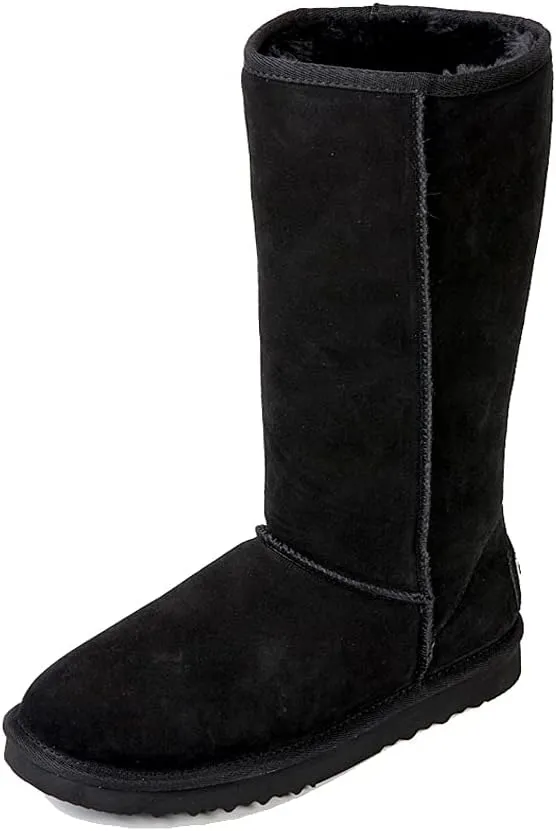 AUSLAND Men's Classic Water-resistant Short Snow Boots 5654