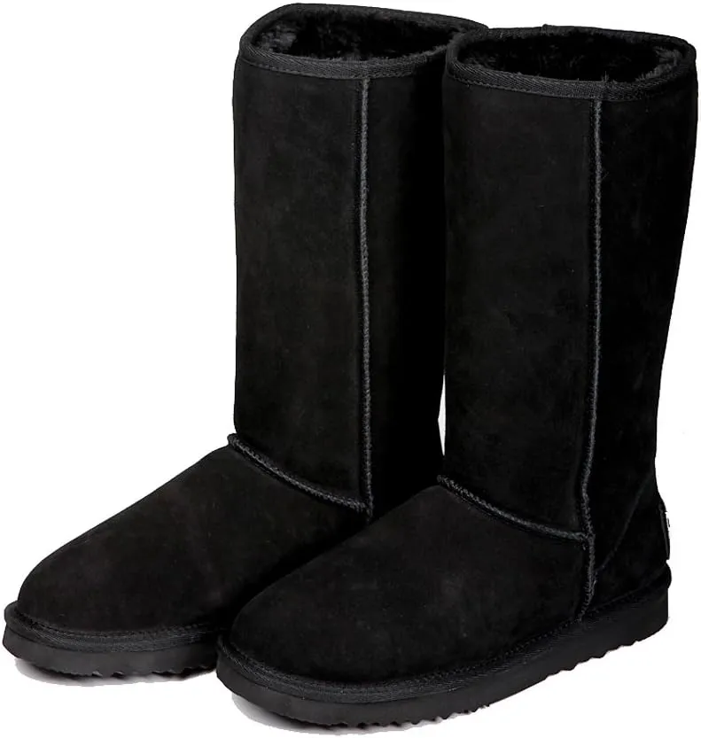 AUSLAND Men's Classic Water-resistant Short Snow Boots 5654