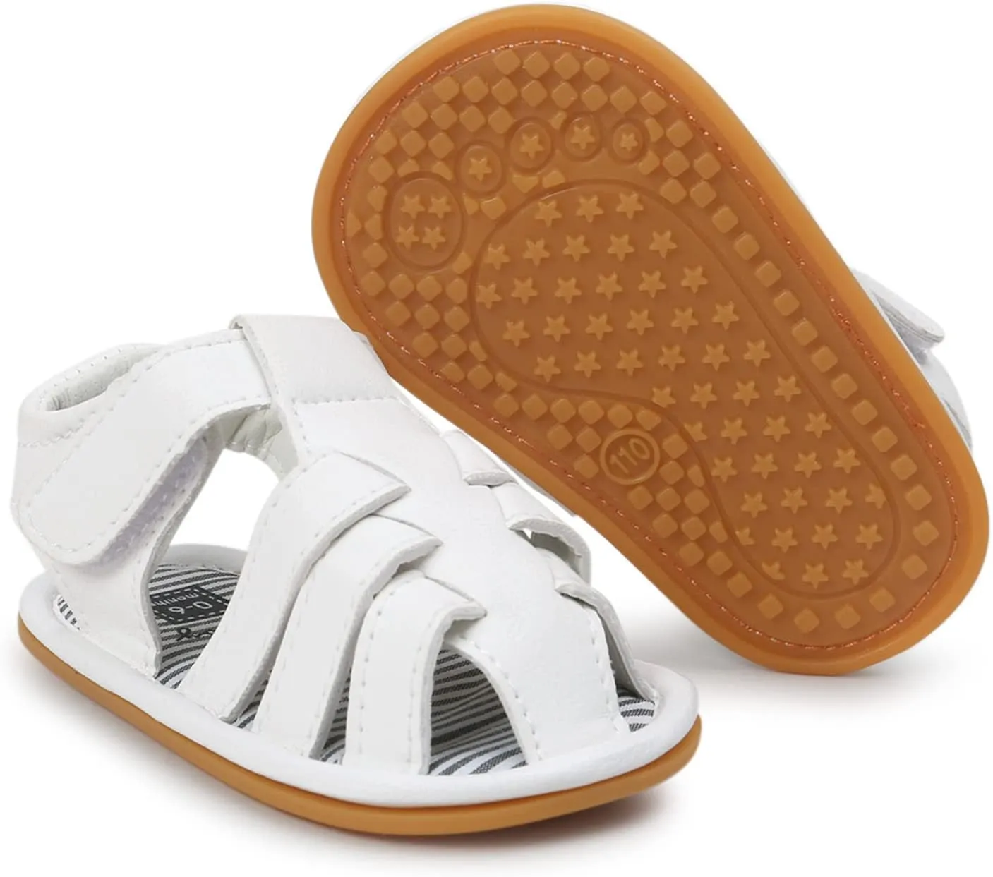 Baby Girl Boy Sandals, Premium Soft Anti-Slip Sole Infant Baby Sandals Summer Casual Beach Shoes Bowknot Princess Dress Flats Prewalker First Walker Shoes