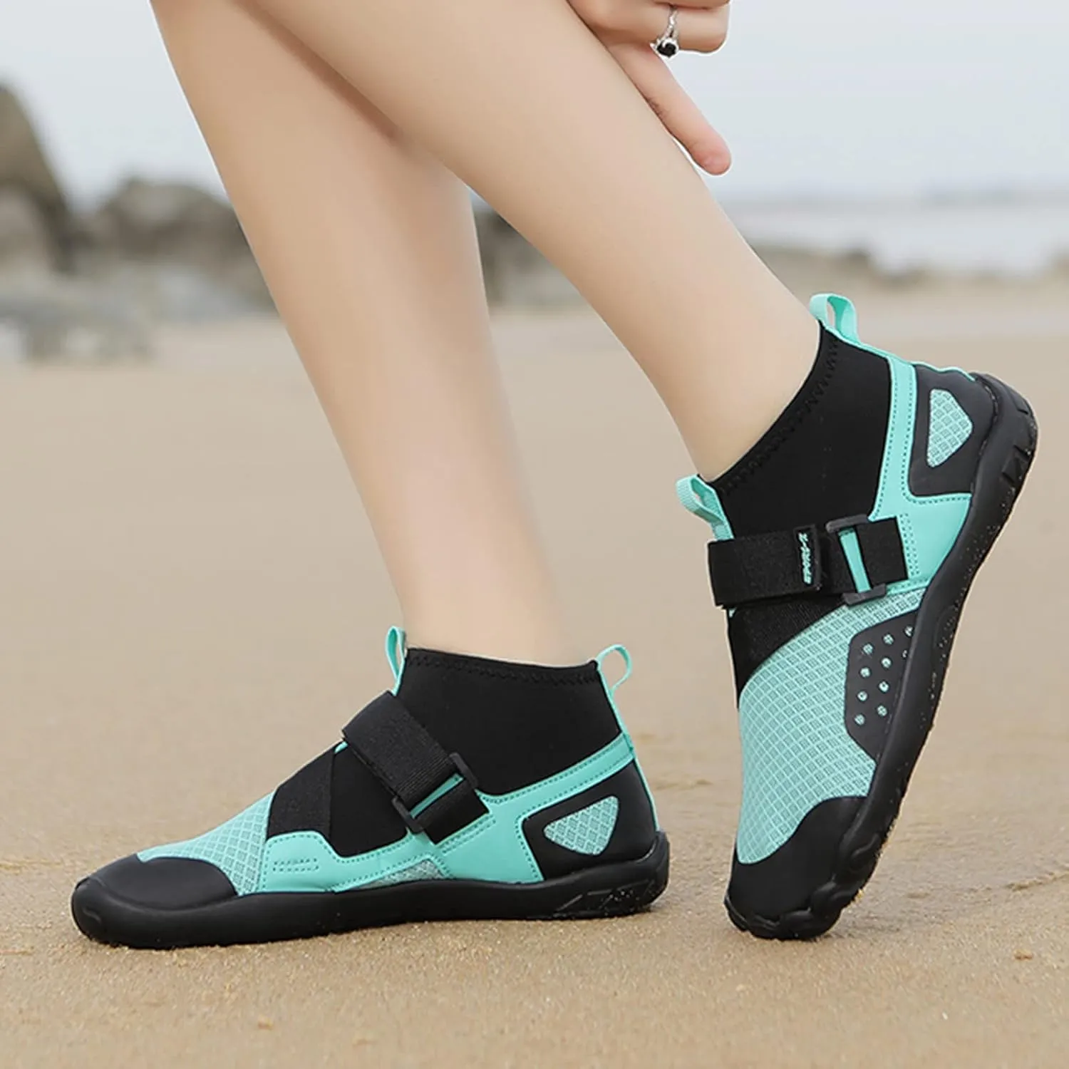 Beach Shoes Women Dressy Quick-Dry Water Sports Barefoot Shoes Aqua Socks for Swim Beach Pool Women's Sneakers Wide Women's Shoe Casual for Outdoor Sport
