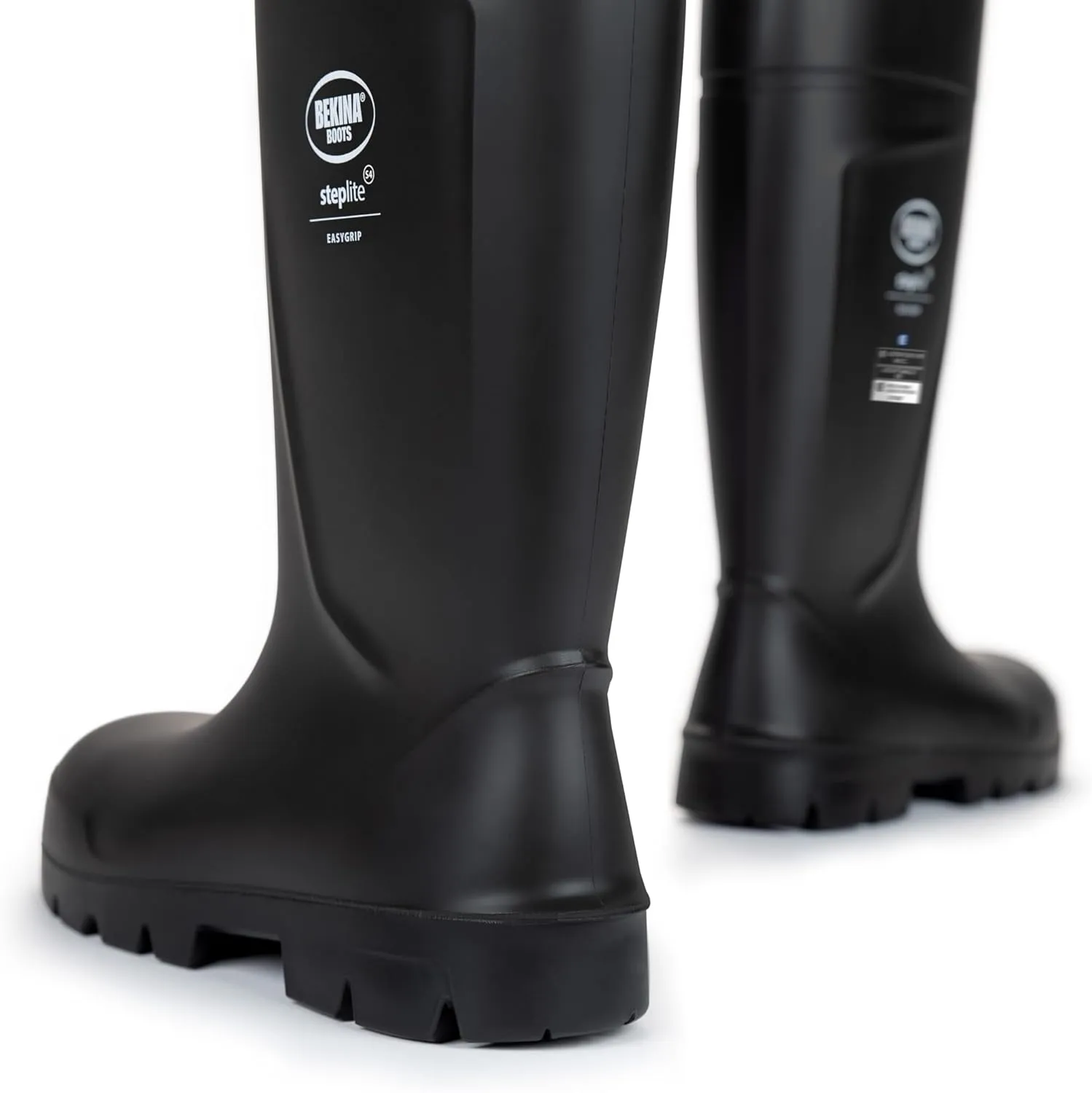 Bekina Steplite EasyGrip S4 Safety Toe Wellington Boots for Men and Women - Lightweight Waterproof SRC Certified Non Slip Steel Toe Boots for Men and Women