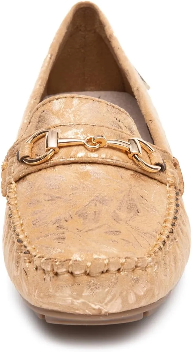 Bernal Women Penny Loafers Casual Comfortable Slip On Flat Shoes Driving Loafers Work Walking Shoes