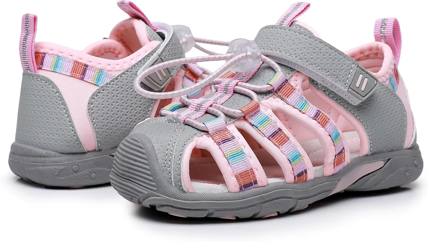 Blikcon Boys Girls Sandals Close Toe Outdoor Soft Sole Summer Sandals (Toddler/Little Kid)