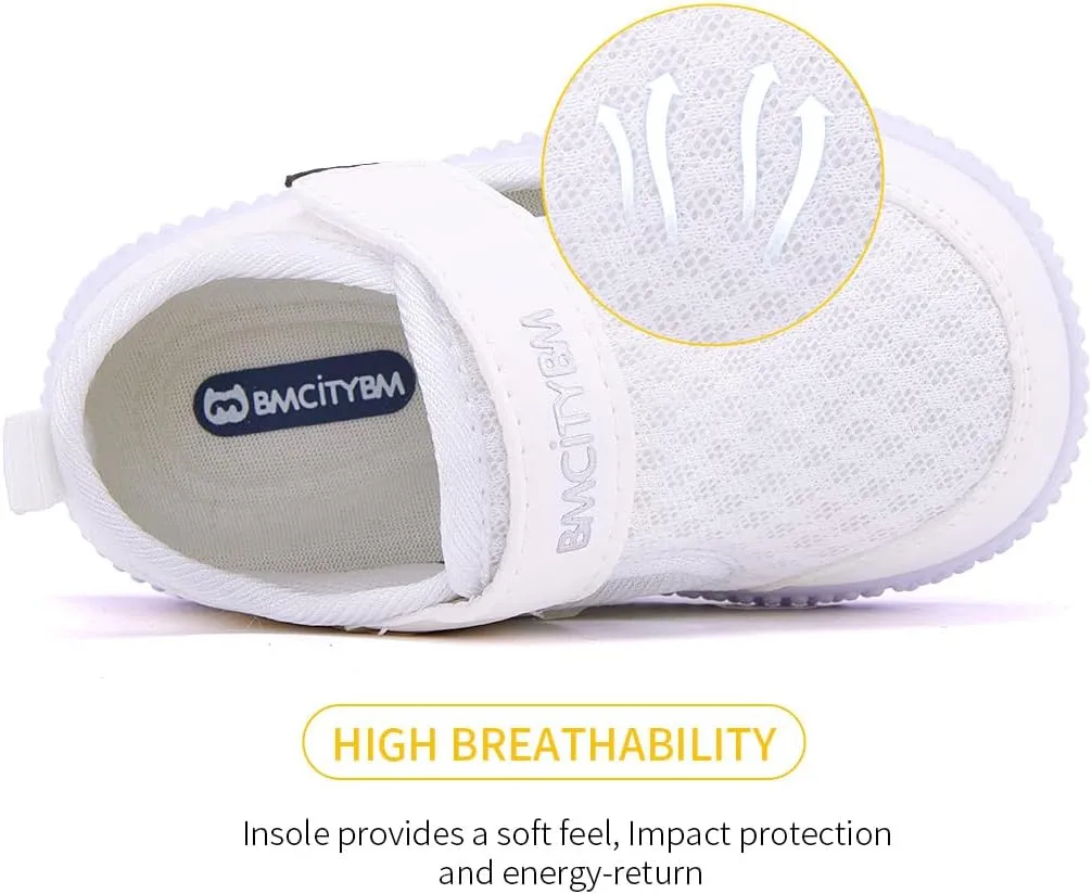 BMCiTYBM Toddler Baby Shoes Girl Boy Breathable Mesh Sneakers Non Slip