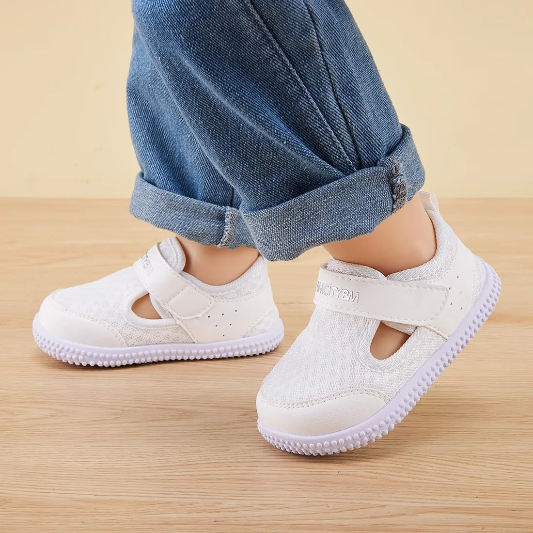 BMCiTYBM Toddler Baby Shoes Girl Boy Breathable Mesh Sneakers Non Slip