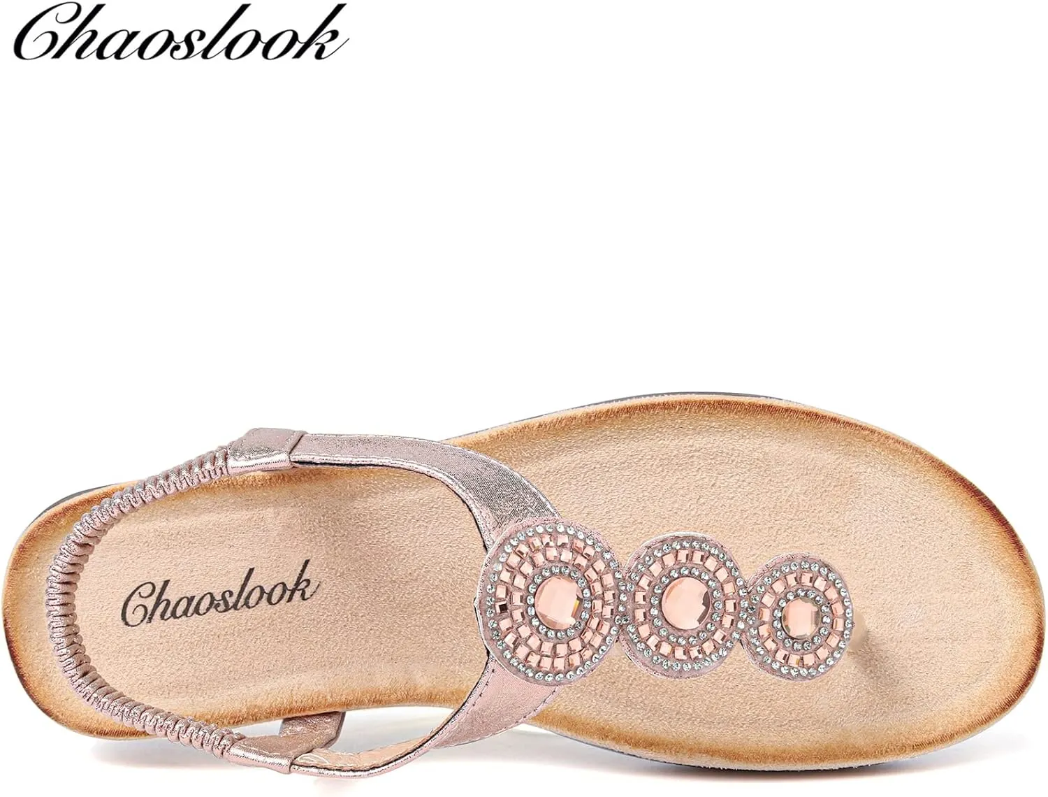 Bohemian Dress Sandals Womens Casual Flats Sandals Comfortable Ankle Strap Summer Boho Thong Sandals