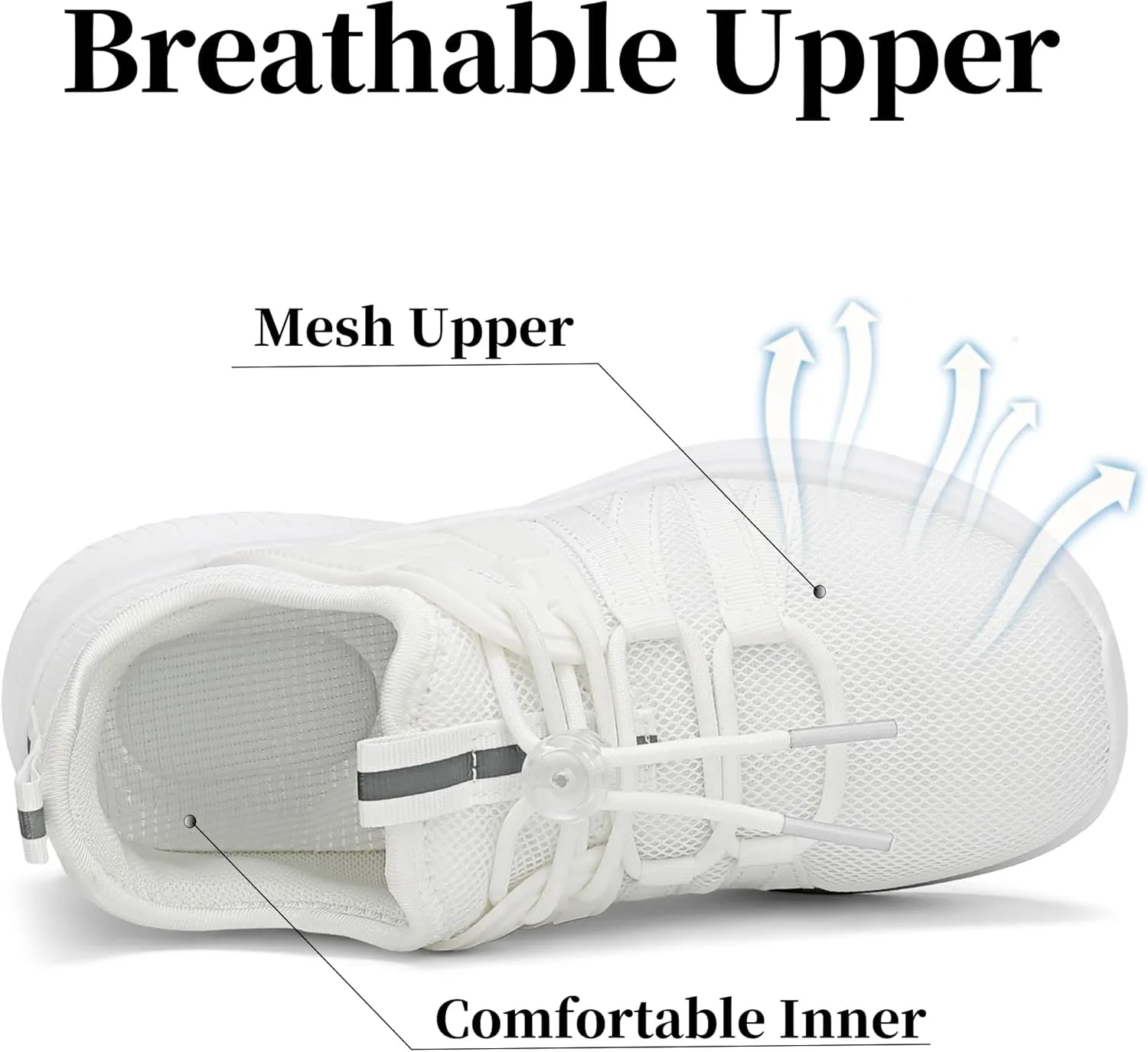 Boys Girls Sneakers Lightweight Kids Tennis Shoes Breathable Running Shoes Comfortable Toddler/Little Kid/Big Kid