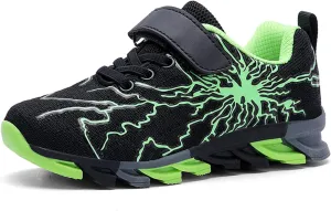 Boys Girls Sneakers Mesh Breathable Fashion Primary School Students Athletic Casual Rubber Sole Kids Running Shoes
