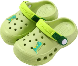 Boys Girls Toddler Clogs Little Kids Slip on Slides Sandals Children Summer Beach Pool Outdoor Water Shoes Shower Slippers