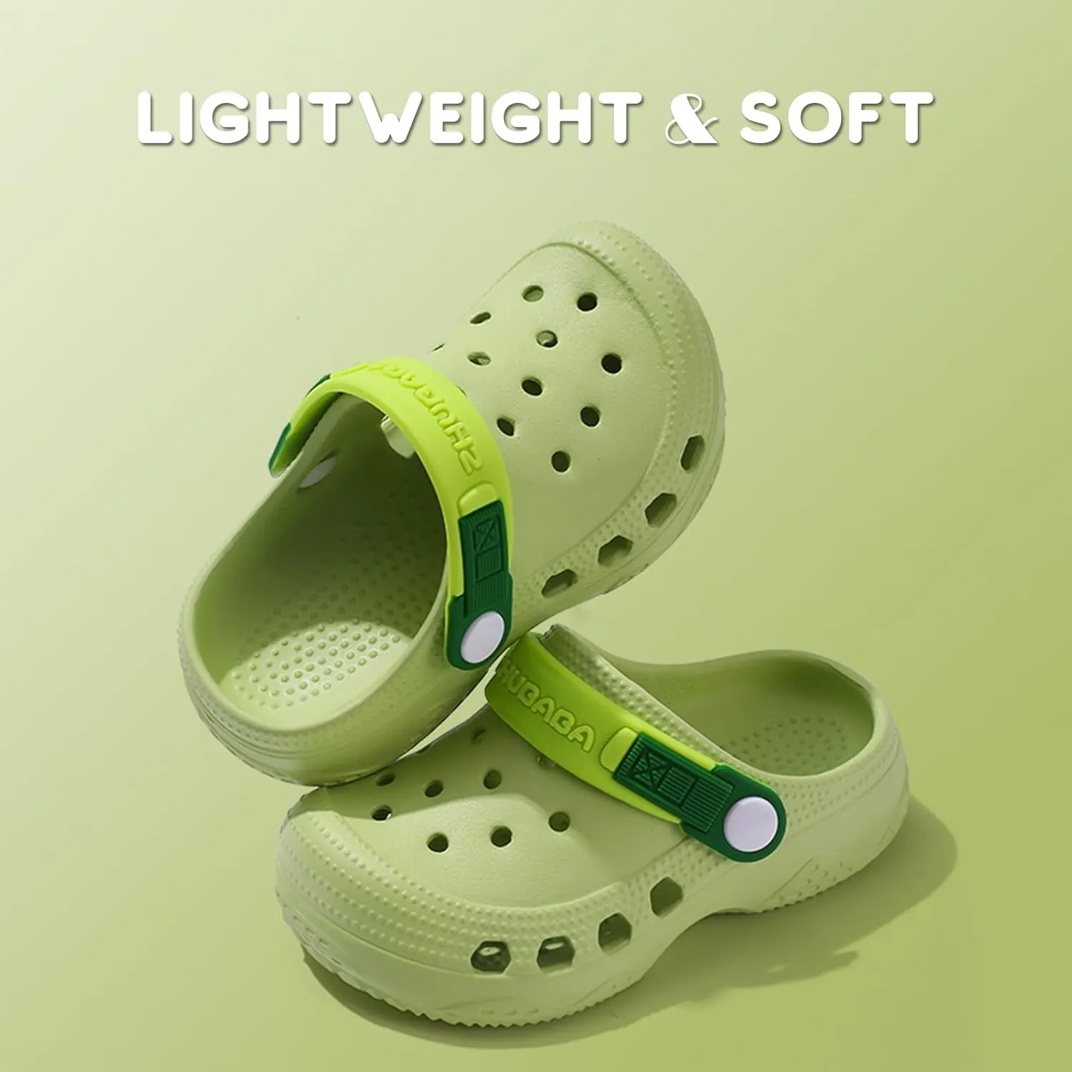 Boys Girls Toddler Clogs Little Kids Slip on Slides Sandals Children Summer Beach Pool Outdoor Water Shoes Shower Slippers