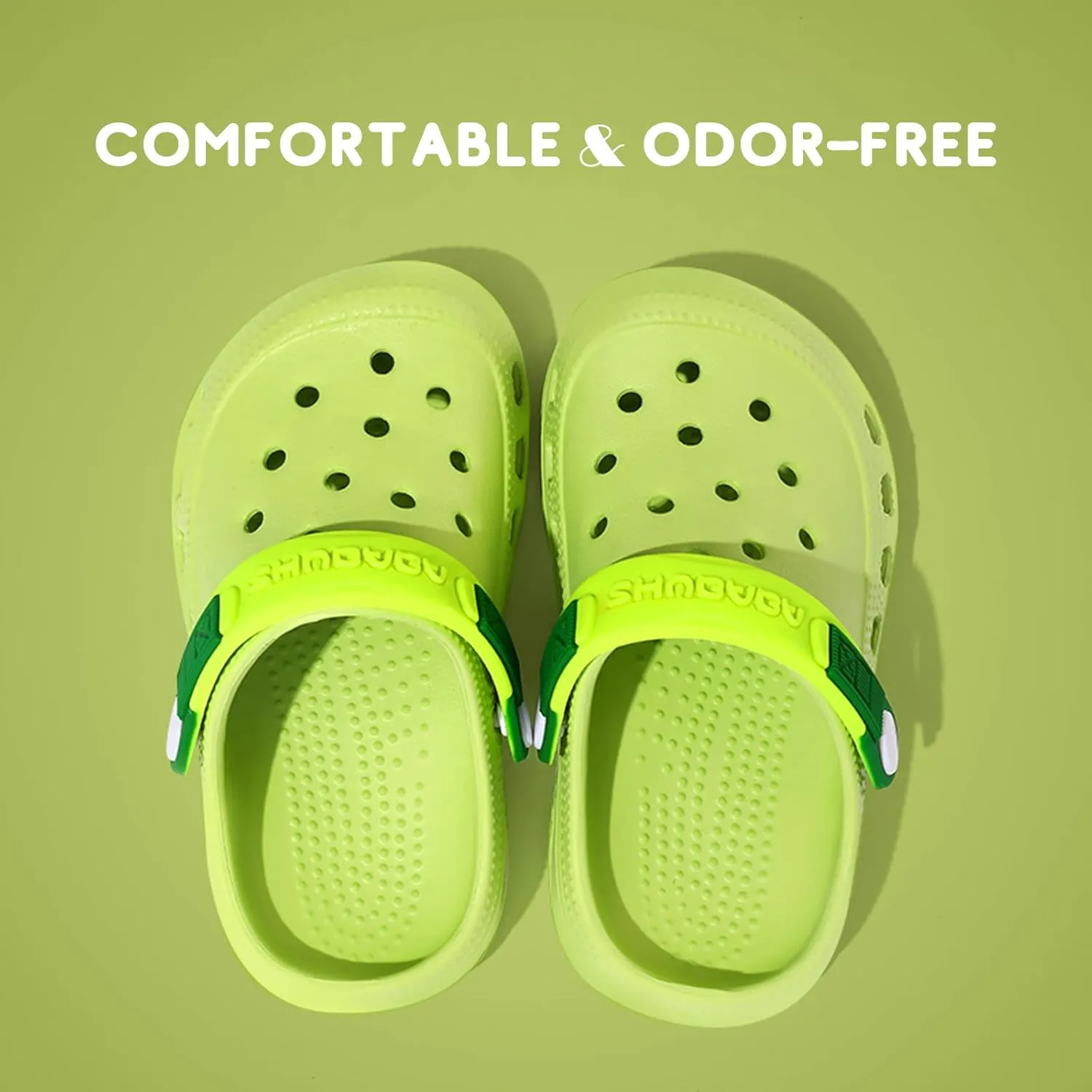 Boys Girls Toddler Clogs Little Kids Slip on Slides Sandals Children Summer Beach Pool Outdoor Water Shoes Shower Slippers