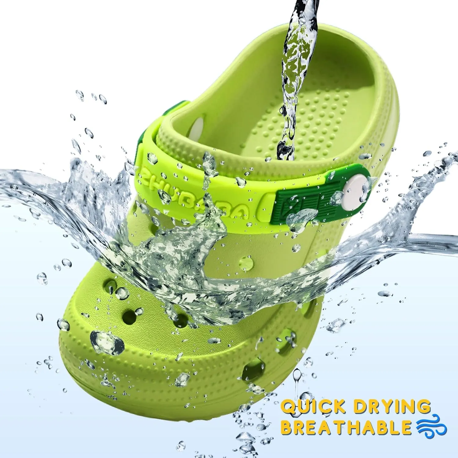 Boys Girls Toddler Clogs Little Kids Slip on Slides Sandals Children Summer Beach Pool Outdoor Water Shoes Shower Slippers