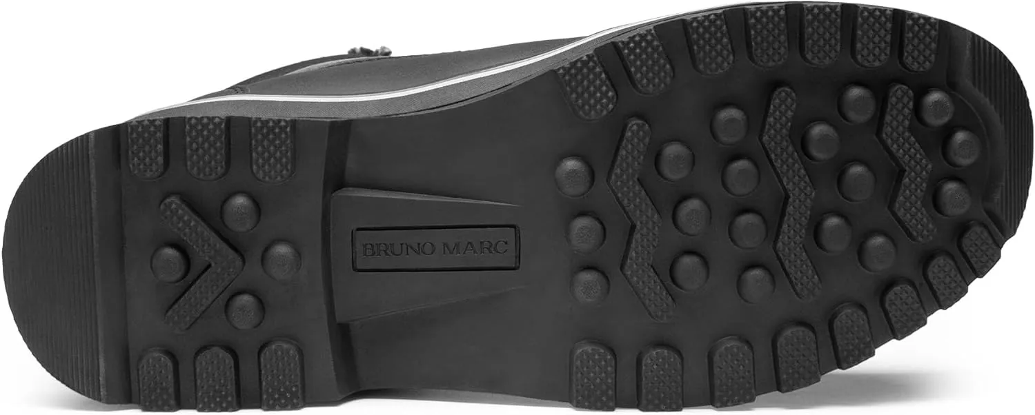 Bruno Marc Men's Snow Winter Insulated Waterproof Outdoor Boots