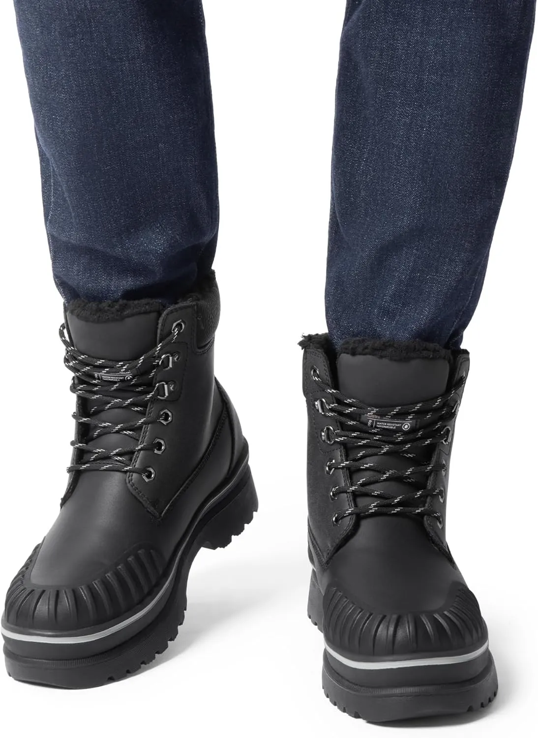 Bruno Marc Men's Snow Winter Insulated Waterproof Outdoor Boots