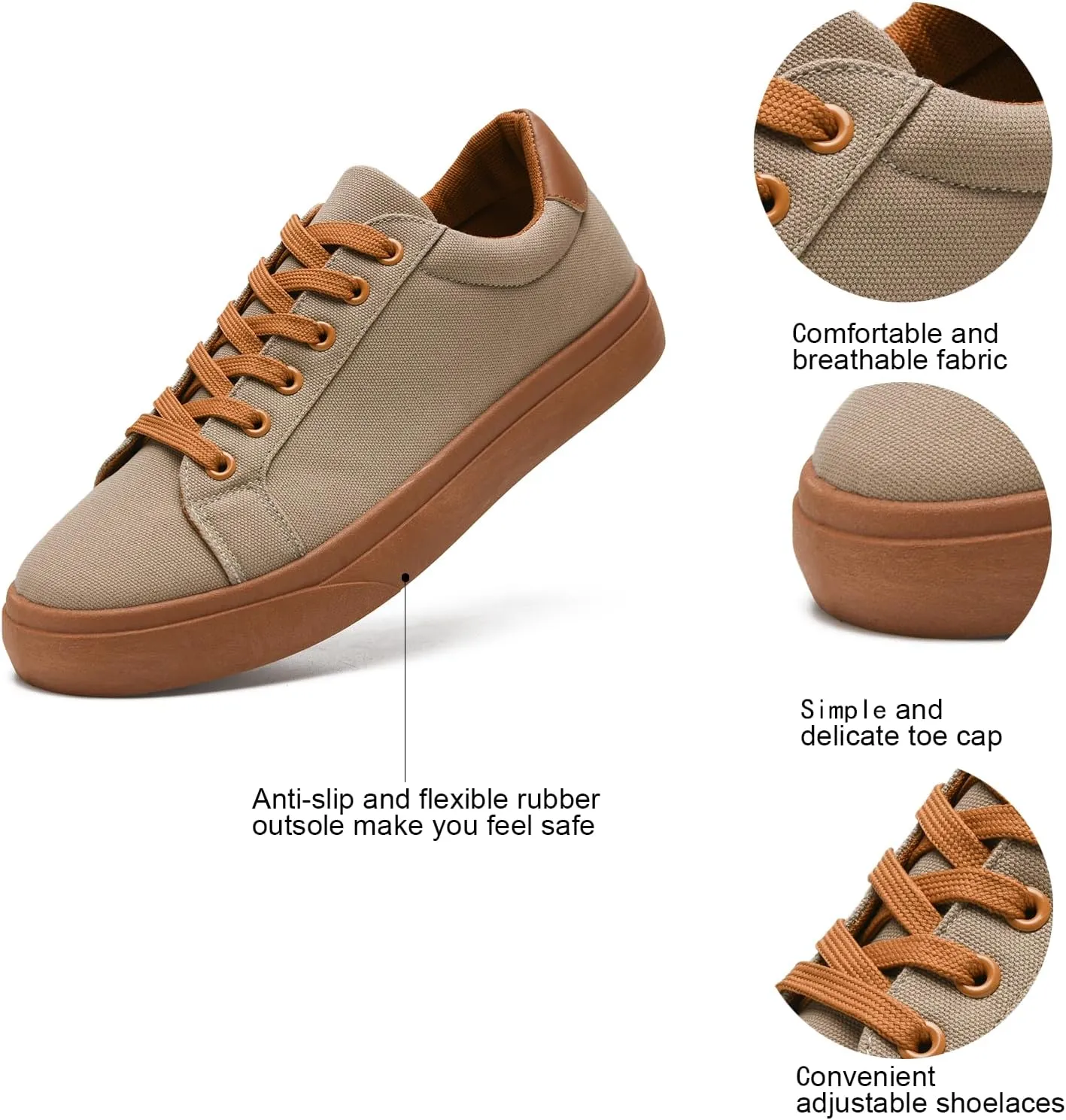 Canvas Shoes for Women and Men Low Top Lace Up Shoes Comfortable Tennis Shoes, Women's Fashion Sneakers Classic Casual Shoes