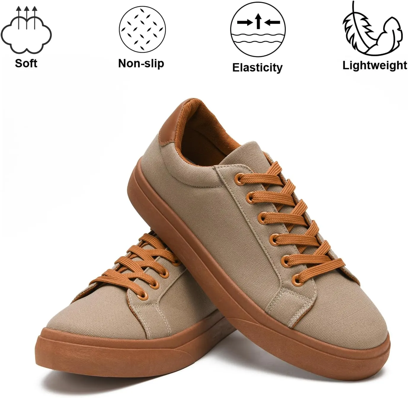 Canvas Shoes for Women and Men Low Top Lace Up Shoes Comfortable Tennis Shoes, Women's Fashion Sneakers Classic Casual Shoes