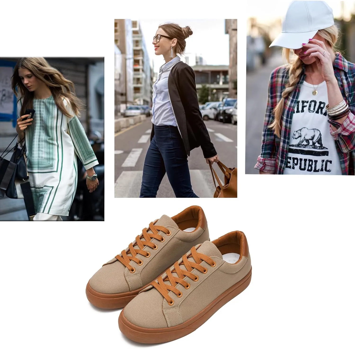 Canvas Shoes for Women and Men Low Top Lace Up Shoes Comfortable Tennis Shoes, Women's Fashion Sneakers Classic Casual Shoes