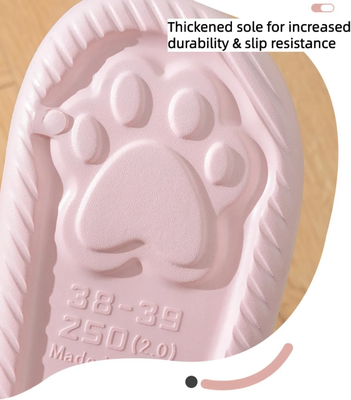 Cat Slippers Women Cute Kitty Pillow Slides Thick Sole Kawaii Non Slip Quick Drying Preppy Shower Bathroom Sandals Outdoor