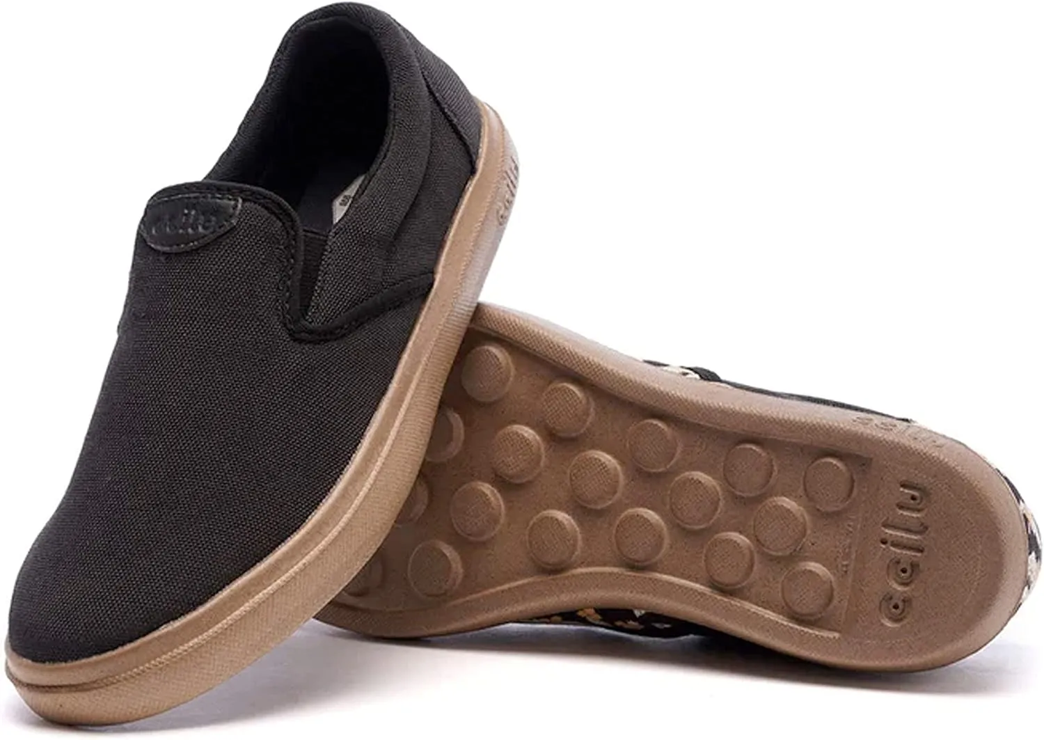 Ccilu XpreSole Cody Women's Slip-On Sneakers, Eco-Friendly, Vegan, Lightweight, Waterproof, High Grip, Comfy, Made from Coffee Grounds