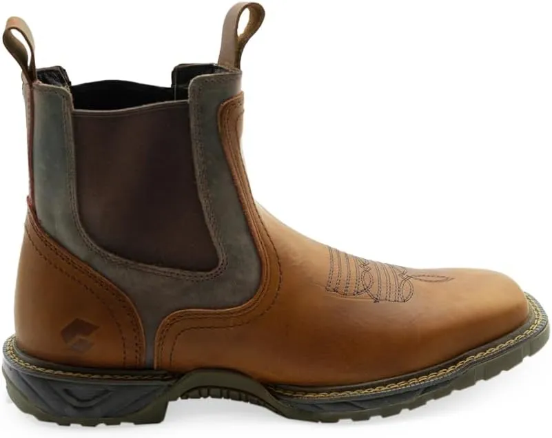 CEBU | BC Thunder | Boots For Men | Handcrafted | Made of 100% Premium Leather | For Heavy-duty Tasks | Caramel Color