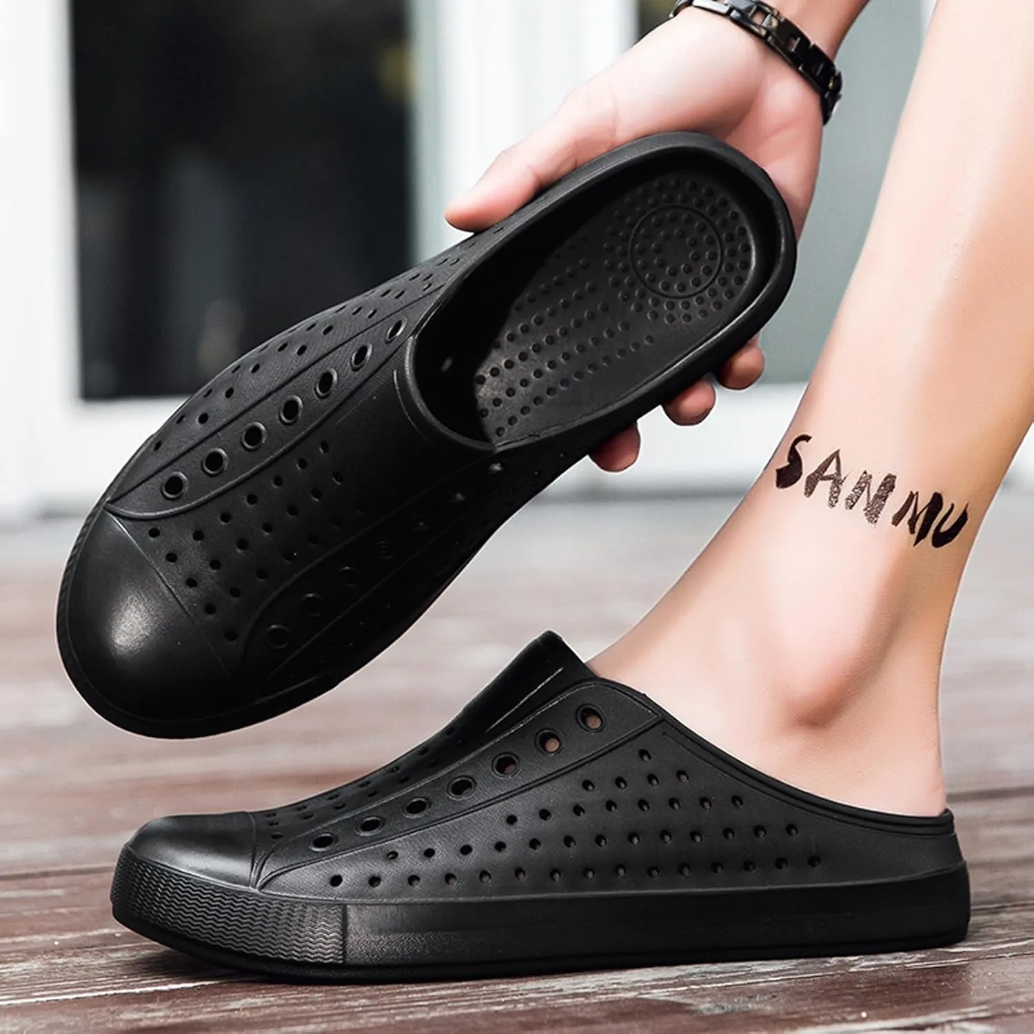 CERYTHRINA Women's Garden Clogs Shoes Breathable Quick Drying Sandals Slippers Beach Footwear