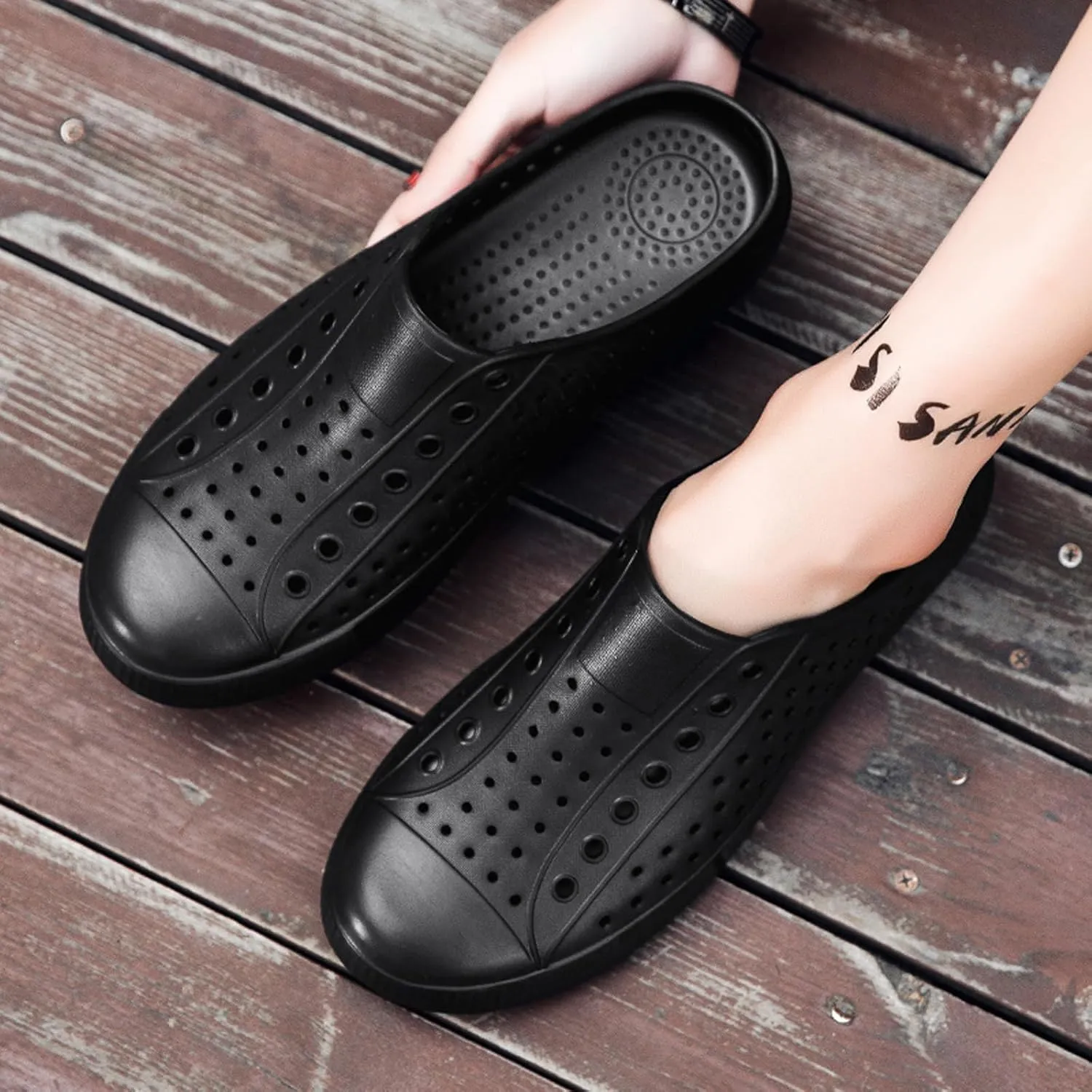 CERYTHRINA Women's Garden Clogs Shoes Breathable Quick Drying Sandals Slippers Beach Footwear