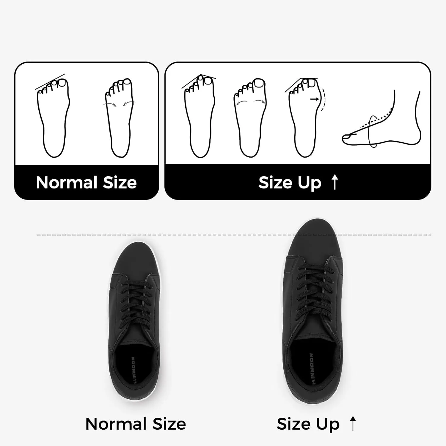 CHIN·MOON Women's Fashion Sneakers White PU Leather Casual Shoes Low Top Lace Up Tennis Sneakers