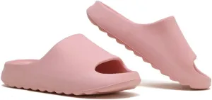 Cloud Slides for Women and Men, Platform Slides Slippers, Non-Slip Quick Drying Soft Lightweight Shower Shoes, Thick Sole Open Toe Slides Sandals for Indoor & Outdoor