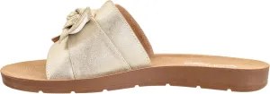 Corkys Footwear Women's Rock The Bowt Sandal - Comfortable And Cushioned Insoles, Wide Strap with Bow, Open Toe Design, Easy And Convenient Slip-On Design
