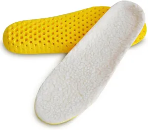 CSCDD Warm Sport Insole Soft Breathable Cashmere Thermal Winter Insole for Shoes Pad(35)
