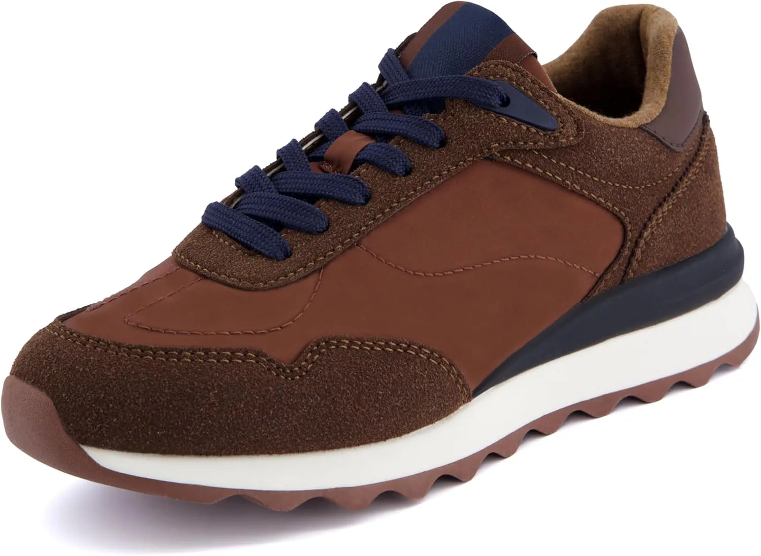 CUSHIONAIRE Women's Kicks lace up Nylon Sneaker  Comfort Foam, Wide Widths Available